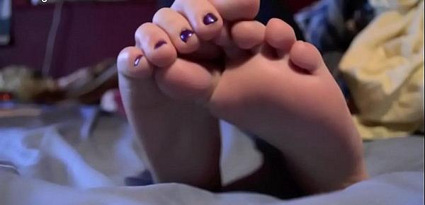  Foot play and tickling.